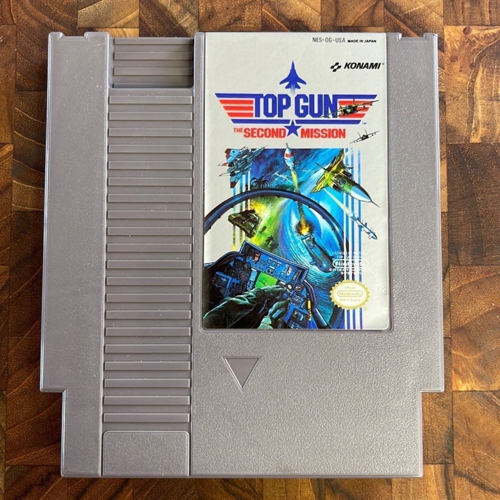 Top Gun The Second Mission for Nintendo NES